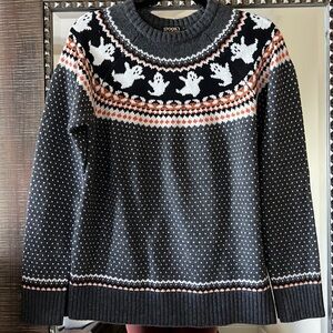 Kiel James Patrick Spooky Ghost Sweater